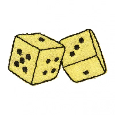 Ecusson Thermocollant Casino - Dés