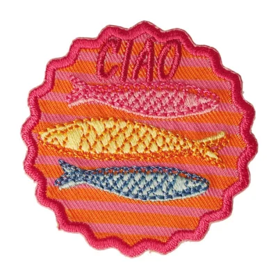 Ecusson Thermocollant 45mm Ciao x1