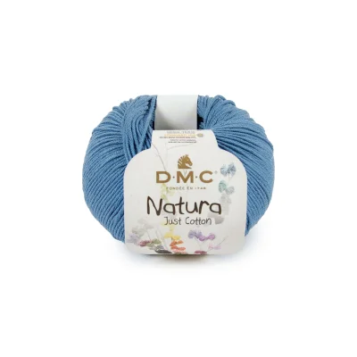 Pelote DMC Coton Natura - Bleu Jean N°26