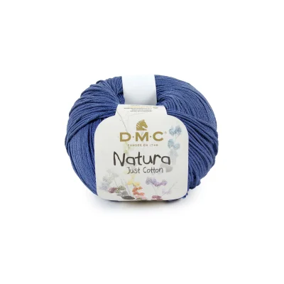 Pelote DMC Coton Natura - Bleu Nuit N°53