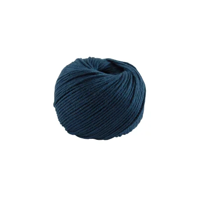 Pelote DMC Coton Natura Medium - Bleu Orage N°177