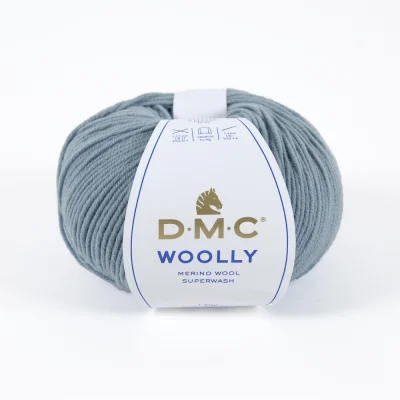 Fil laine Woolly DMC Bleu gris N° 78