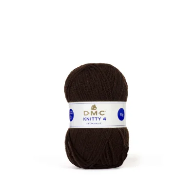 Fil à tricoter Knitty 4 DMC Chocolat N° 575
