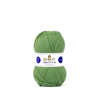 Fil à tricoter Knitty 4 DMC Vert N° 825