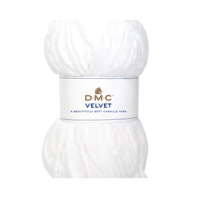Fil Velvet DMC Blanc N° 002