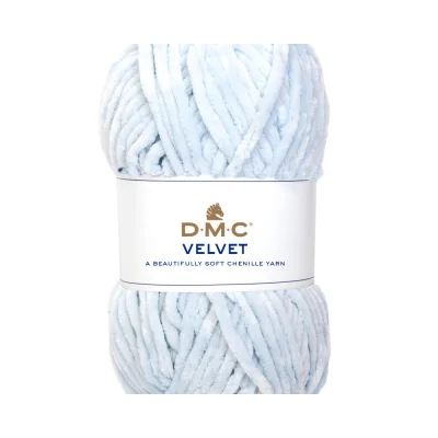 Fil Velvet DMC Bleu clair N° 003