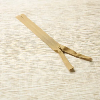 Fermeture invisible Craftine Box Minuit Doré  - 22 cm