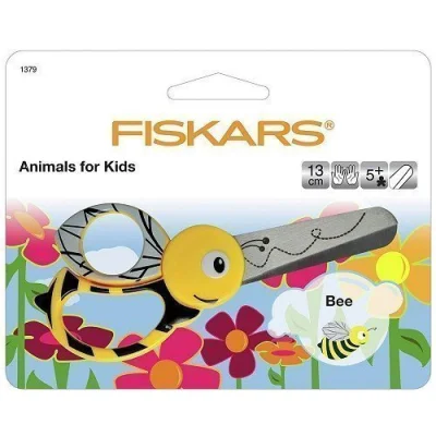 Ciseaux Enfants Fiskars Abeille 13 cm droitiers/gaucher