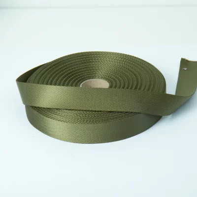 Sangle Polyester 30 mm Vert Kaki x1m