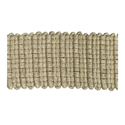 Sangle aspect crochet 30 mm uni Beige x1m