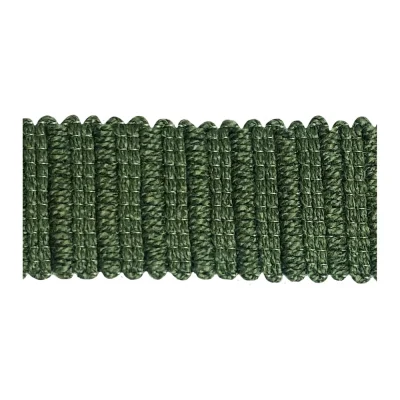 Sangle aspect crochet 30 mm uni Vert Kaki x1m