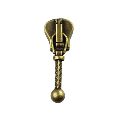 Curseur Fantaisie n°6 pour fermeture à glissière Injecté n° 5 - Bronze