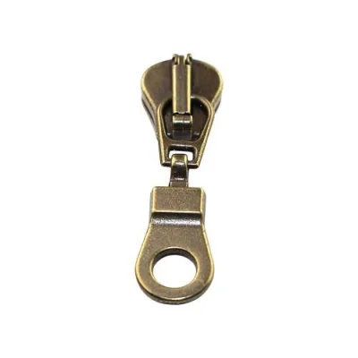 Curseur Fantaisie n°9 pour fermeture à glissière Injecté n° 5 - Bronze