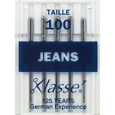 Aiguilles Machine Jeans 100 - Klassé