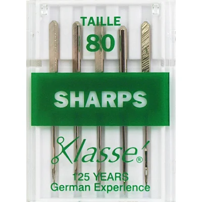 Aiguilles Machine Sharps 80/12 - Klassé