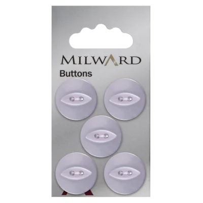 Bouton à coudre Milward Luis lilas 19 mm x5