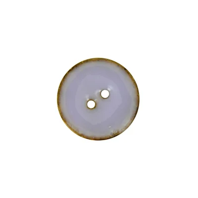 Bouton en bois brillant 20 mm - Violet clair