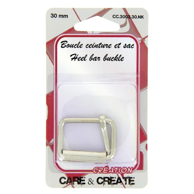 Boucle de ceinture et sac Care &amp; Create Argent - 2 Tailles
