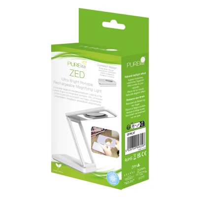 Lampe loupe portable ultra lumineuse rechargeable - Purelite