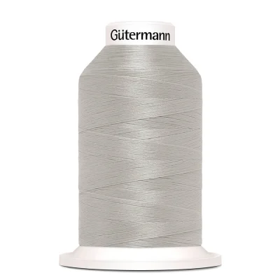 Cône de fil mousse Gütermann Bulky-Lock 1000m - Gris