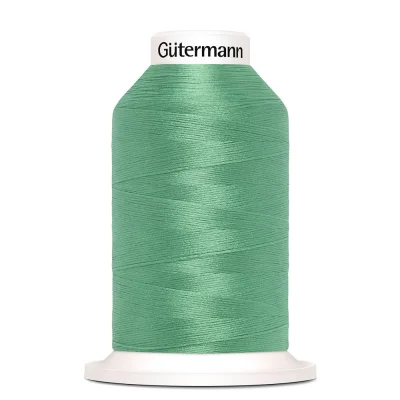 Cône de fil mousse Gütermann Bulky-Lock 1000m - Emeraude