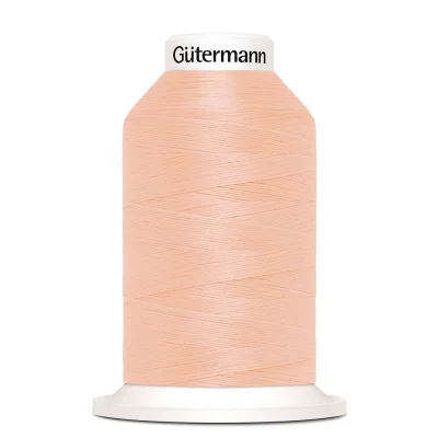 Cône de fil mousse Gütermann Bulky-Lock 1000m - Rose poudré