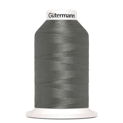 Cône de fil mousse Gütermann Bulky-Lock 1000m - Gris souris