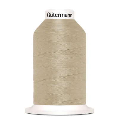 Cône de fil mousse Gütermann Bulky-Lock 1000m - Taupe