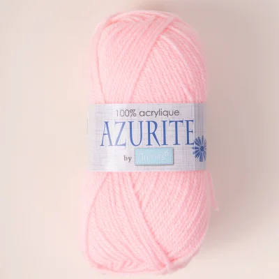 Pelote de fil à tricoter Azurite 50g - Rose pale