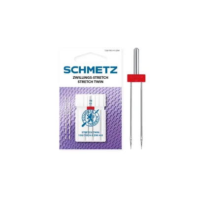 Aiguilles doubles Schmetz spécial Stretch 130/705 H-S 4.0 x1