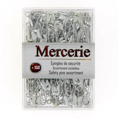 Epingles de sécurité Argent - Environ 150 épingles