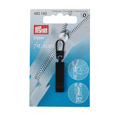 Tirette pour fermeture éclair Prym Fashion Casual Noir