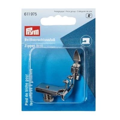 Pied de biche pour fermetures à glissière Prym