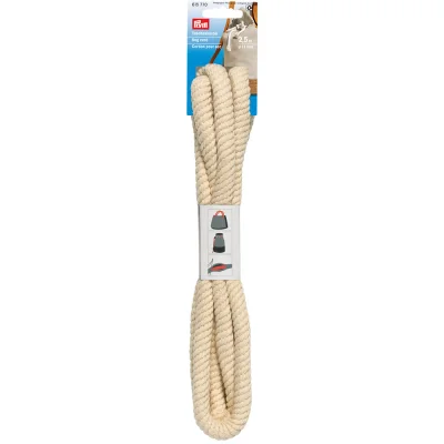 Cordon pour sacs 2,5 m Prym Blanc cassé