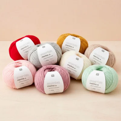 Fil Laine Essentials Merino dk Rico Design - 10 Couleurs