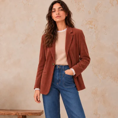 Kit Couture Craftine Blazer Velours milleraies