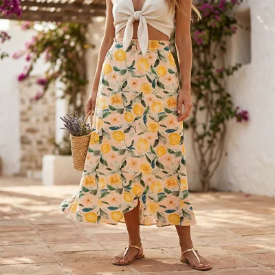 Kit Couture Craftine Jupe Kalya Lemon