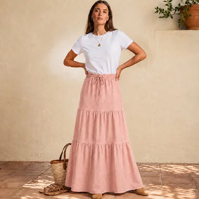 Kit Couture Craftine Jupe Inaya Lin rose