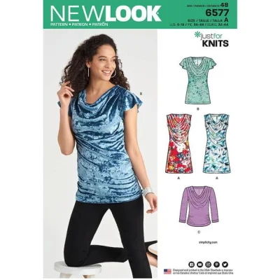 Patron New Look 6577 Haut