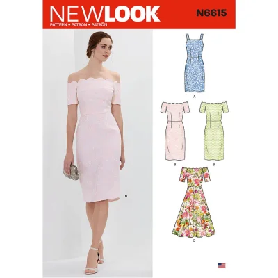 Patron New Look 6615 Robe