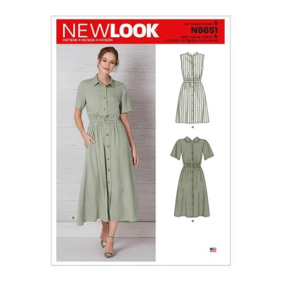 Patron New Look 6651 Robe