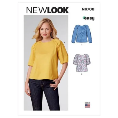Patron New Look 6708 Haut 