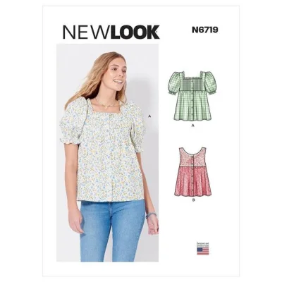 Patron New Look 6719 Haut