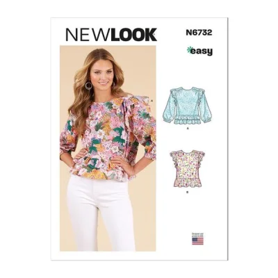 Patron New Look 6732 Haut