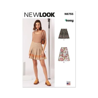 Patron New Look 6755 Jupe