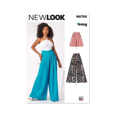 Patron New Look 6756 Pantalon