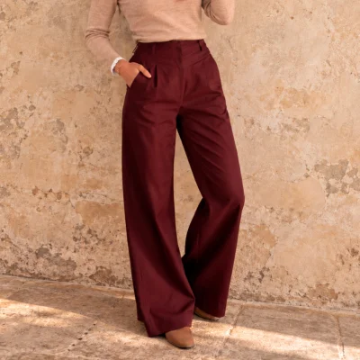 Kit Couture Craftine Pantalon Laurier Burgundy