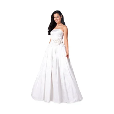 Patron Burda 6776 Robe de mariée et robe de soirée