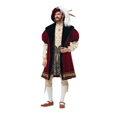 Patron Burda 6887 Renaissance anglaise