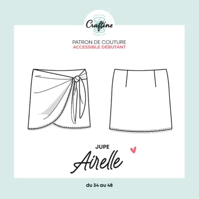 Patron Craftine Jupe Airelle